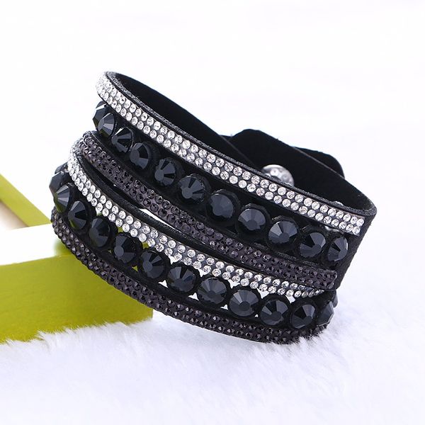 new fashion multilayer big rhinestone slake leather bracelet crystal bracelets bangles for women fine jewelry gifts8320954, Golden;silver
new fashion multilayer big rhinestone slake leather bracelet crystal bracelets bangles for women fine jewelry gifts8320954, Golden;silver