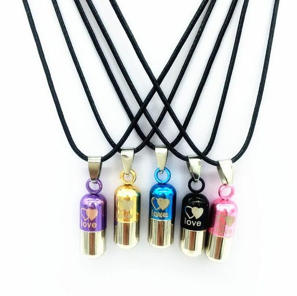 brand new save love pills necklace couple fashion stainless steel capsules pendant wfn039 (with chain) mix order 20 pieces a lot, Silver
brand new save love pills necklace couple fashion stainless steel capsules pendant wfn039 (with chain) mix order 20 pieces a lot, Silver
