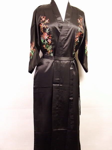 wholesale- new lady satin bathrobe night gown embroidered sleepwear kimono gown floral lounge wear dropshipping size s to xxxl s016, Black;red
wholesale- new lady satin bathrobe night gown embroidered sleepwear kimono gown floral lounge wear dropshipping size s to xxxl s016, Black;red