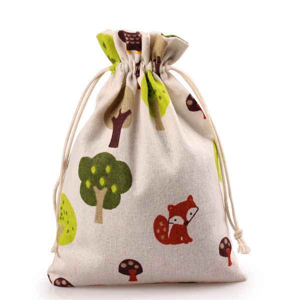 owl fox tree linen drawstring bag kids party candy favor sack jewelry gift pouch, Pink;blue
owl fox tree linen drawstring bag kids party candy favor sack jewelry gift pouch, Pink;blue