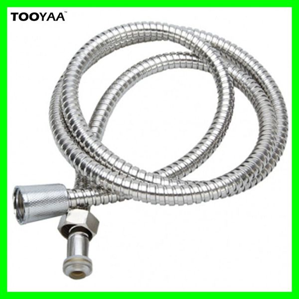 1.5m bathroom anti-twist stainless steel shower hose flexible chrome shower head bathroom water hose accessory
1.5m bathroom anti-twist stainless steel shower hose flexible chrome shower head bathroom water hose accessory