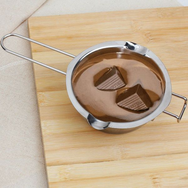 wholesale- 1pc stainless chocolate melting pot butter milk pouring bowl kitchen bakery baking mixing tools helper gadgets bakeware
wholesale- 1pc stainless chocolate melting pot butter milk pouring bowl kitchen bakery baking mixing tools helper gadgets bakeware