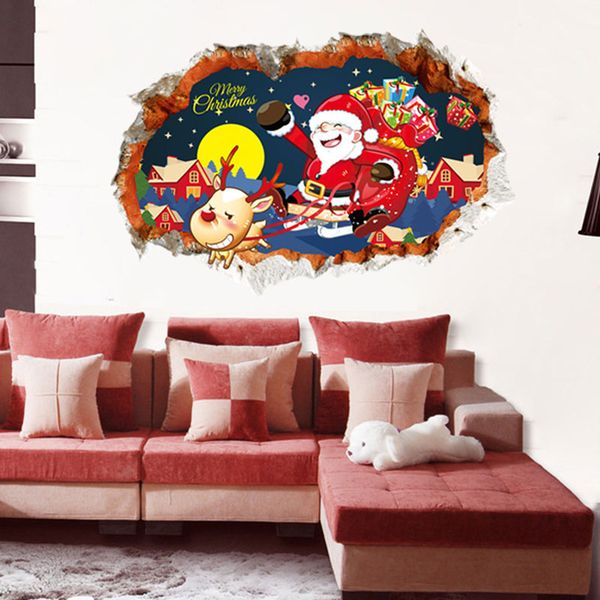 fashion xmas wall sticker waterproof santa claus wall decals 3d home decor sticker removable reindeer poster window decals
fashion xmas wall sticker waterproof santa claus wall decals 3d home decor sticker removable reindeer poster window decals