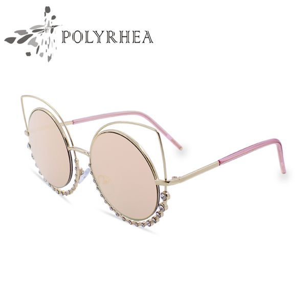 cat eye sunglasses women brand designer coating reflective mirror diamond decoration sun glasses metal luxury with box, White;black
cat eye sunglasses women brand designer coating reflective mirror diamond decoration sun glasses metal luxury with box, White;black