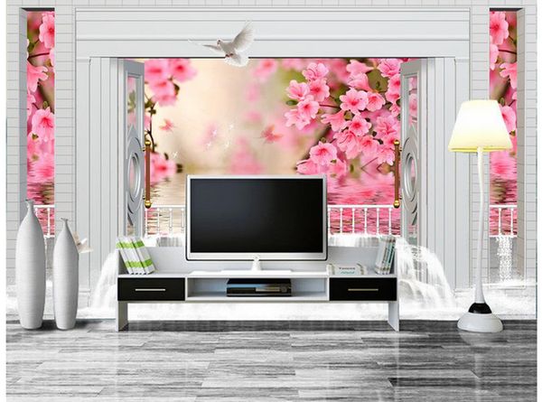 european-style 3d stereo roman pillar cherry blossom tv wall mural 3d wallpaper 3d wall papers for tv backdrop
european-style 3d stereo roman pillar cherry blossom tv wall mural 3d wallpaper 3d wall papers for tv backdrop