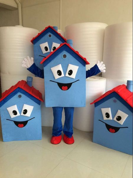 adorable house mascot costume hand-made carnival or holiday supply size, Red;yellow
adorable house mascot costume hand-made carnival or holiday supply size, Red;yellow