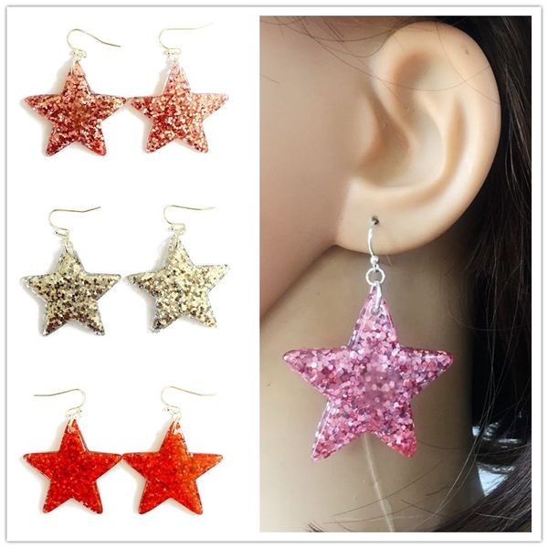 fashion silver plated resin earrings popular star shape gemstone stone dangle earrings for women lady jewelry
fashion silver plated resin earrings popular star shape gemstone stone dangle earrings for women lady jewelry