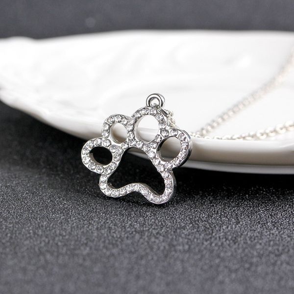 fashion necklace cute dog paw pendant necklaces rhinestone silver plated for women necklaces & pendants bithday gift
fashion necklace cute dog paw pendant necklaces rhinestone silver plated for women necklaces & pendants bithday gift