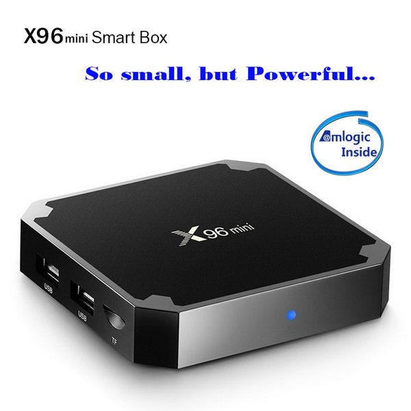 

X96 мини 7.1 для Android телевизор коробка 2 ГБ 16 ГБ встроенный S905W четырехъядерный поддержка H. 265 в 4K и 30tps смарт-медиа-плеер X96W Макс Н96был TX3 мини M8S преимущества про ж