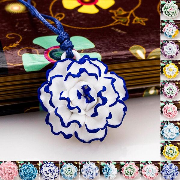 brand new ceramic national wind necklace traditional pinch flower hand peony peony wfn477 (with chain) mix order 20 pieces a lot, Silver
brand new ceramic national wind necklace traditional pinch flower hand peony peony wfn477 (with chain) mix order 20 pieces a lot, Silver