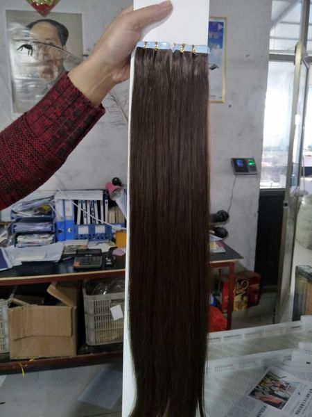 grade 10a--double drawn 100% human hair pu tape in hair extensions, silk straight hair with 2.5g/piece&40pcs/lot, dhl, Black
grade 10a--double drawn 100% human hair pu tape in hair extensions, silk straight hair with 2.5g/piece&40pcs/lot, dhl, Black