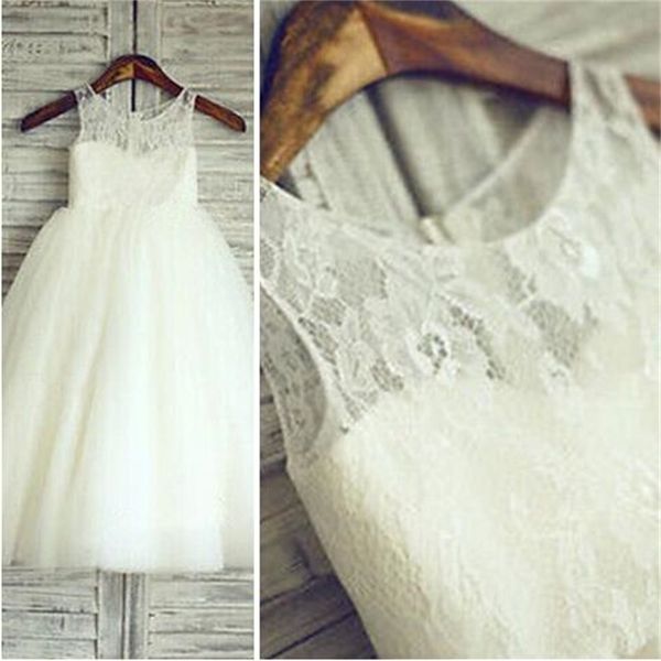 new flower girl dresses real party pageant dress for wedding white/ivory little girls/kids/children communion dress, White;blue
new flower girl dresses real party pageant dress for wedding white/ivory little girls/kids/children communion dress, White;blue