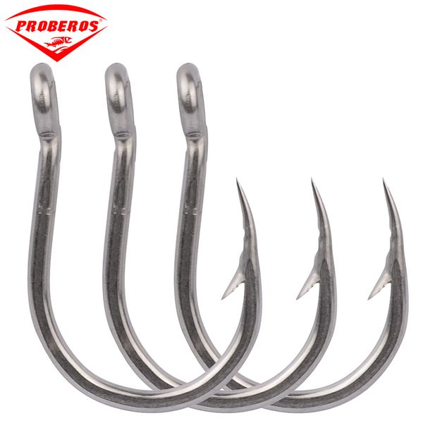 20pc Saltwater Fishing Hook SJ43 JIGGING HOOK 1/0#-13/0# Model Stainless Steel Fishhook Made in Taiwan
20pc Saltwater Fishing Hook SJ43 JIGGING HOOK 1/0#-13/0# Model Stainless Steel Fishhook Made in Taiwan