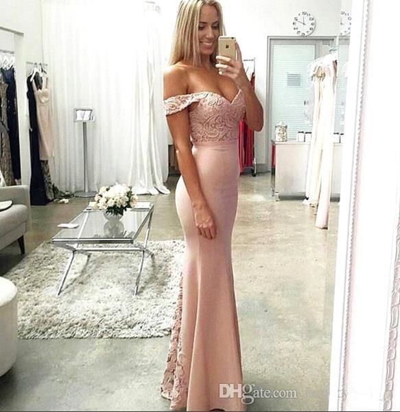 blush pink lace long bridesmaid dresses lace wedding party dresses off the shoulder evening dress evening gowns long bridesmaid gowns, White;pink
blush pink lace long bridesmaid dresses lace wedding party dresses off the shoulder evening dress evening gowns long bridesmaid gowns, White;pink