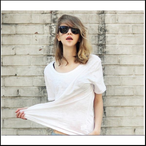 plus size women t shirts woman's modal loose solid t-shirts 2016 new ladies summer casual o-neck short sleeve clothing, White
plus size women t shirts woman's modal loose solid t-shirts 2016 new ladies summer casual o-neck short sleeve clothing, White