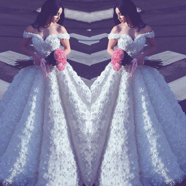 white full appliques wedding dresses off the shoulder a line vintage bridal gowns lace up back floor length wedding vestidos custom made
white full appliques wedding dresses off the shoulder a line vintage bridal gowns lace up back floor length wedding vestidos custom made