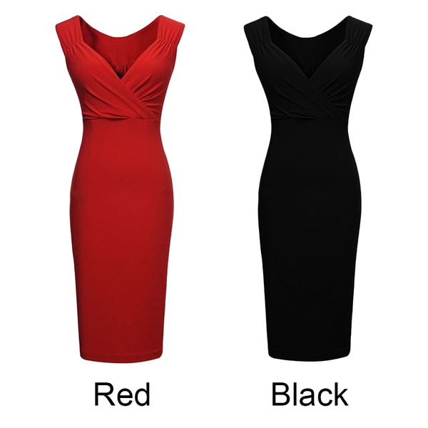 elegant v neck vest dress slim waist sleeveless solid color women dresses for lx*e3315*5, Black;gray
elegant v neck vest dress slim waist sleeveless solid color women dresses for lx*e3315*5, Black;gray
