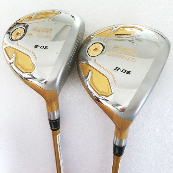 Новые гольф-клубы HONMA beres S-05 4Star Golf Фарватерская древесина 3/15 5/18 лофт Графитовая ша
Новые гольф-клубы HONMA beres S-05 4Star Golf Фарватерская древесина 3/15 5/18 лофт Графитовая ша