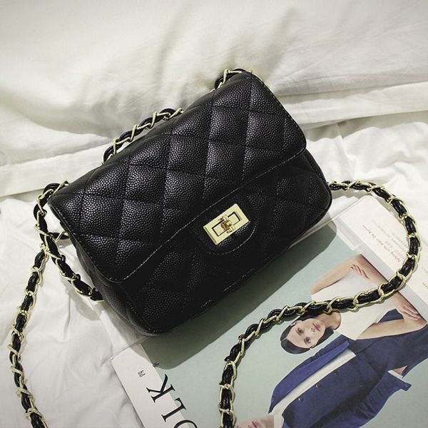 european and american classic diamond lattice chain leather mini women's original brand designer handbag slanting bag
european and american classic diamond lattice chain leather mini women's original brand designer handbag slanting bag
