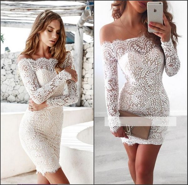 full lace cocktail dresses with sleeves lace mermaid short evening dresses below 100 knee length off the shoulder homecoming prom gowns, Black
full lace cocktail dresses with sleeves lace mermaid short evening dresses below 100 knee length off the shoulder homecoming prom gowns, Black