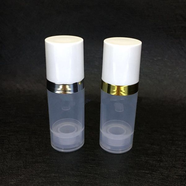 10ml empty airless plastic bottles vacuum pressure emulsion bottle with lotion pump on travelling cosmetic packaging f20171509
10ml empty airless plastic bottles vacuum pressure emulsion bottle with lotion pump on travelling cosmetic packaging f20171509