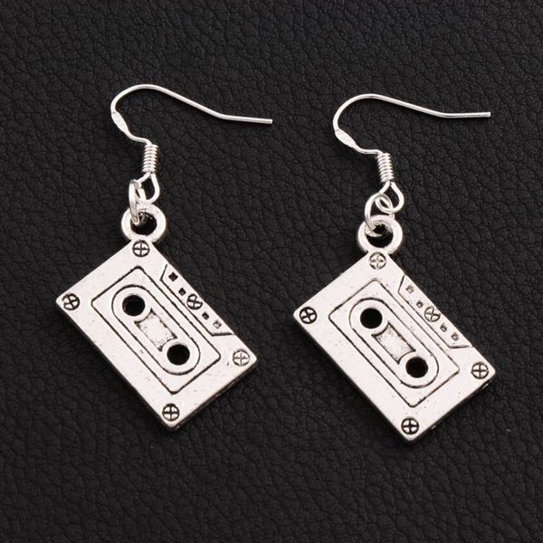 music cassette tape dangle chandelier earrings 925 silver fish ear hook 30pairs/lot e258 44.3x16.28mm
music cassette tape dangle chandelier earrings 925 silver fish ear hook 30pairs/lot e258 44.3x16.28mm