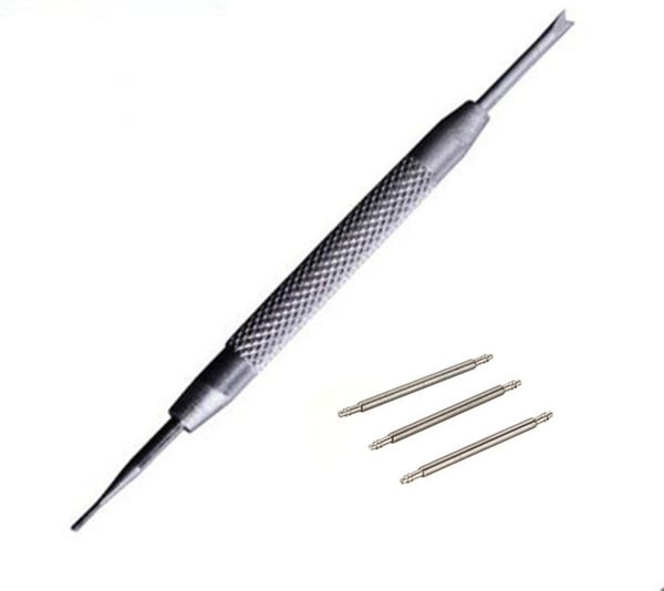 1pc tool + 3pc 16 18 19 20 21 22 23 24 25 26 1.5mm Diameter Stainless Steel Watch Band Strap Spring Bars Pins Link Tools Double Push Flanges
1pc tool + 3pc 16 18 19 20 21 22 23 24 25 26 1.5mm Diameter Stainless Steel Watch Band Strap Spring Bars Pins Link Tools Double Push Flanges