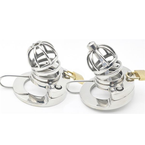male chastity device the latest design 316 steel chastity cock cage with stealth lock ring toy
male chastity device the latest design 316 steel chastity cock cage with stealth lock ring toy