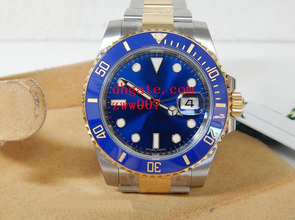 Luxury aaa brand wri twatche apphire blue lumine cent 40mm ceramic bezel two tone gold 116613 116613lb automatic mechanical men watche
Luxury aaa brand wri twatche apphire blue lumine cent 40mm ceramic bezel two tone gold 116613 116613lb automatic mechanical men watche