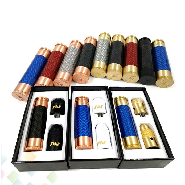 Vaporizer Able Kit come with Able Carbon Fiber Mechanical Mod and AV Torpedo Cap Combo RDA fit 18650 Battery DHL Free 
Vaporizer Able Kit come with Able Carbon Fiber Mechanical Mod and AV Torpedo Cap Combo RDA fit 18650 Battery DHL Free