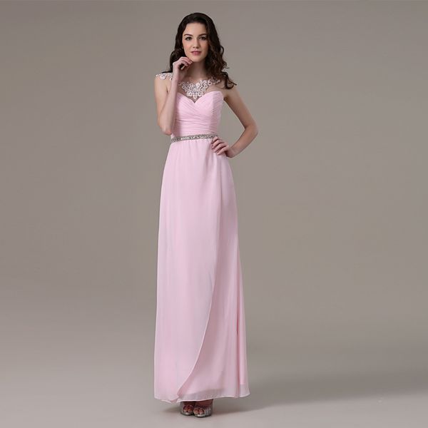beaded bateau neck chiffon evening dress long 2018 pink evening gowns lace appliques formal dress wear, Black;red
beaded bateau neck chiffon evening dress long 2018 pink evening gowns lace appliques formal dress wear, Black;red