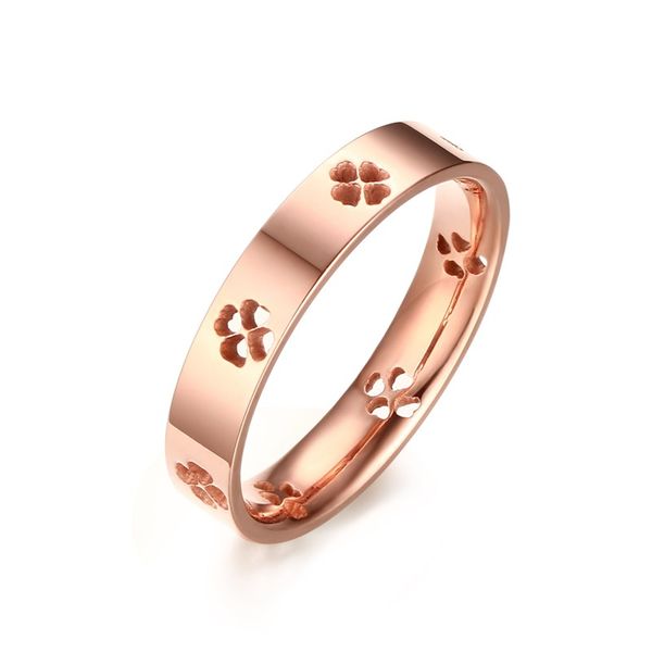meaeguet 4mm women's hollow lucky clover ring in rose gold plated titanium wedding band bague jewelry size selectable 6-8 r-222, Silver
meaeguet 4mm women's hollow lucky clover ring in rose gold plated titanium wedding band bague jewelry size selectable 6-8 r-222, Silver