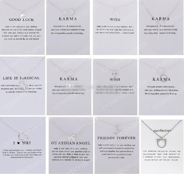 12 Designs Dogeared Necklace With Card Good Luck Elephant Pendant Noble and Delicate Silver Choker Valentine Day Gift
12 Designs Dogeared Necklace With Card Good Luck Elephant Pendant Noble and Delicate Silver Choker Valentine Day Gift