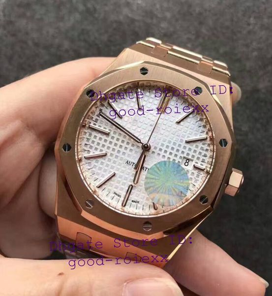 роскошные мужские автоматические часы cal 3120 мужские 18к розовое золото браслет белый 15400 бабочка пряжка 41мм королевские часы мужские о, Slivery;brown
роскошные мужские автоматические часы cal 3120 мужские 18к розовое золото браслет белый 15400 бабочка пряжка 41мм королевские часы мужские о, Slivery;brown