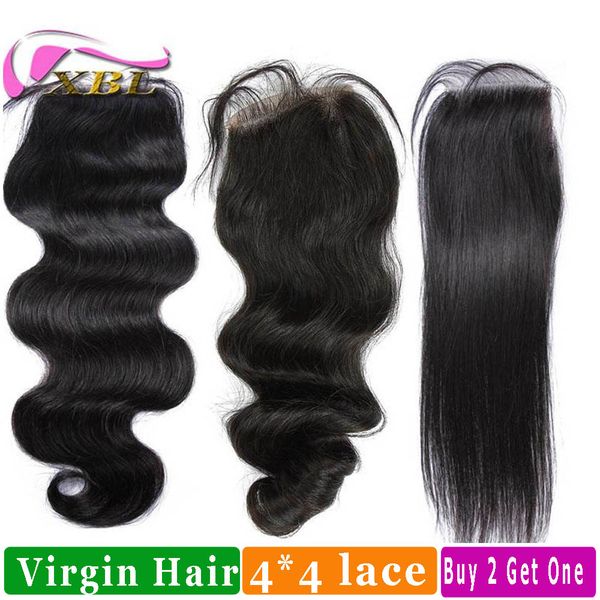 human hair closure virgin brazilian human hair lace closure buy two get one by xbl, Black
human hair closure virgin brazilian human hair lace closure buy two get one by xbl, Black