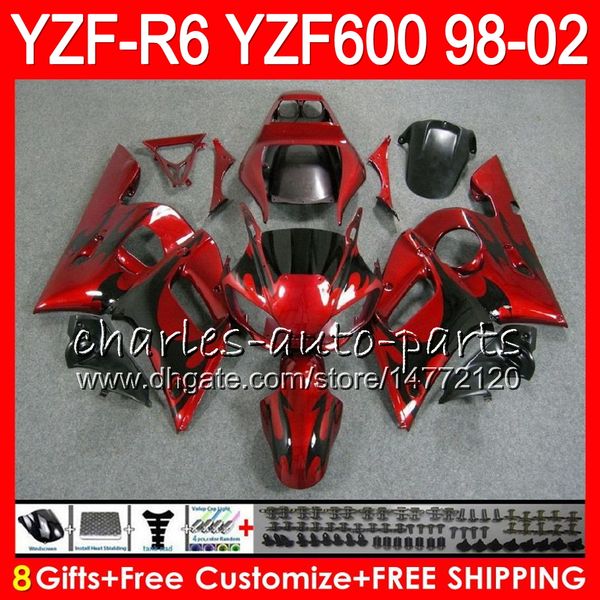 Кузов для YAMAHA YZF R6 R 6 YZF600 YZFR6 98 99 00 01 02 58HC.0 YZF 600 YZF-600 YZF-R6 1998 1999 2000 2001 2002 полный комплект обтекателя красное пламя
Кузов для YAMAHA YZF R6 R 6 YZF600 YZFR6 98 99 00 01 02 58HC.0 YZF 600 YZF-600 YZF-R6 1998 1999 2000 2001 2002 полный комплект обтекателя красное пламя