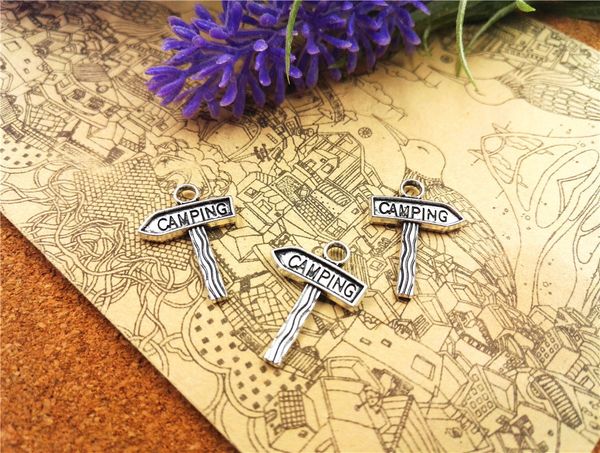 90pcs-- 22x16mm antique silver plated camping charms pendants for jewelry making diy handmade craft, Bronze;silver
90pcs-- 22x16mm antique silver plated camping charms pendants for jewelry making diy handmade craft, Bronze;silver