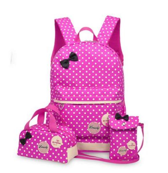 3pcs/set lovely children nylon bags 2017 new solid canvas fashion bow design backpack princess school kids backpack for girls and boys
3pcs/set lovely children nylon bags 2017 new solid canvas fashion bow design backpack princess school kids backpack for girls and boys