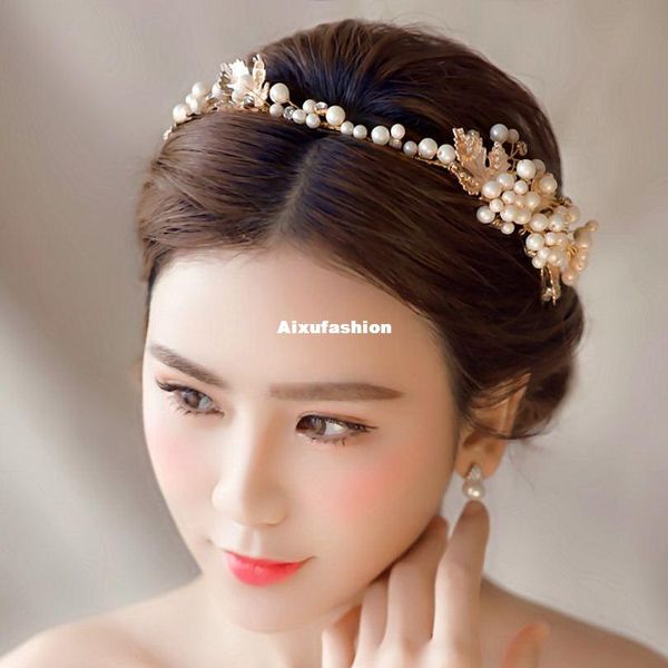 gold rhinestone pearl hair jewelry leaves bridal headband tiara wedding hair accessories headbands bridal hairbands wedding gift, Slivery;golden
gold rhinestone pearl hair jewelry leaves bridal headband tiara wedding hair accessories headbands bridal hairbands wedding gift, Slivery;golden
