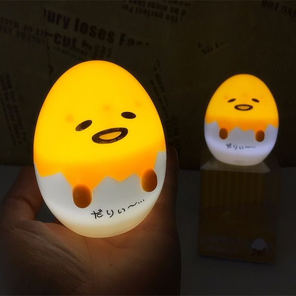 Anime Gudetama Egg Light Up Children Toy Lazy Egg Yolk Gudetama Sleep LED Night Light Cute Decorate Table Lamp
Anime Gudetama Egg Light Up Children Toy Lazy Egg Yolk Gudetama Sleep LED Night Light Cute Decorate Table Lamp