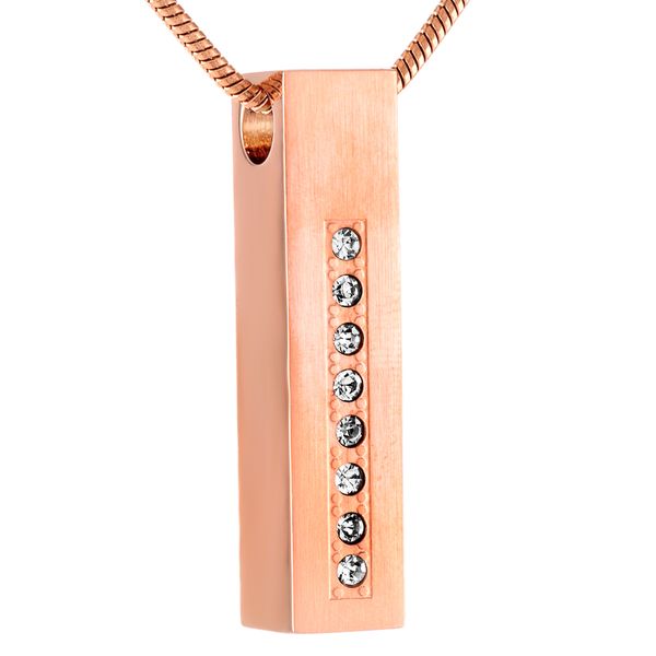 pillar stainless steel ashes keepsake urn pendant necklace crystal cremation memory casket funeral necklace, Silver
pillar stainless steel ashes keepsake urn pendant necklace crystal cremation memory casket funeral necklace, Silver
