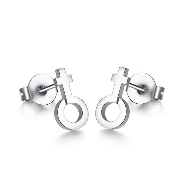 wholesale female symbol stud earrings stainless steel earrings for women jewelry, Golden;silver
wholesale female symbol stud earrings stainless steel earrings for women jewelry, Golden;silver