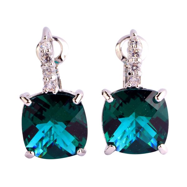 Lingmei Factory direct sale Green CZ Silver Plated Stud Earrings Fashion Gems plated Jewelry Women Wholesale
Lingmei Factory direct sale Green CZ Silver Plated Stud Earrings Fashion Gems plated Jewelry Women Wholesale