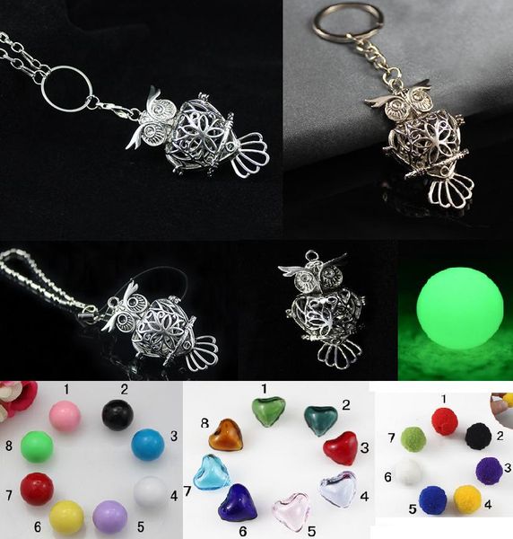 2017 trendy essential oil diffuser perfume jewelry owl shaped pendant necklace key chain alloy aromatherapy lockets necklace, Silver
2017 trendy essential oil diffuser perfume jewelry owl shaped pendant necklace key chain alloy aromatherapy lockets necklace, Silver