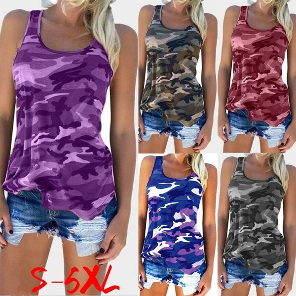 women casual tank camo army sundress 2018 fashion camouflage print tank summer sleeveless scoop neck slim t-shirt vest cl059, White
women casual tank camo army sundress 2018 fashion camouflage print tank summer sleeveless scoop neck slim t-shirt vest cl059, White