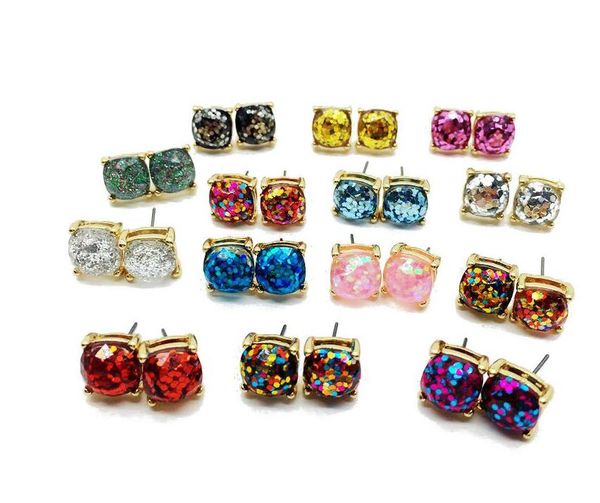 new design square glitter sweet earring stud, party cute earring, elegant earring, selling earring, Golden;silver
new design square glitter sweet earring stud, party cute earring, elegant earring, selling earring, Golden;silver