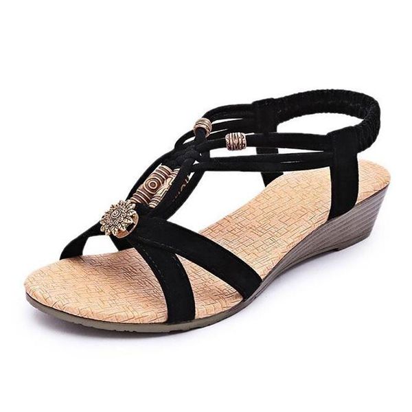 women sandals summer new vintage style gladiator platform wedges shoes woman beach flip flops bohemia sandal ing, Black
women sandals summer new vintage style gladiator platform wedges shoes woman beach flip flops bohemia sandal ing, Black