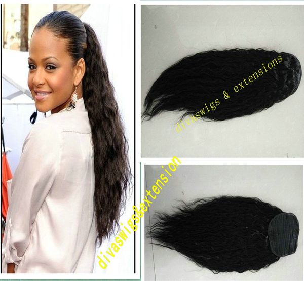 loose wave ponytail with drawstring 100 human hair clip in human hair ponytail hair piece for black women 100g-160g for sale
loose wave ponytail with drawstring 100 human hair clip in human hair ponytail hair piece for black women 100g-160g for sale