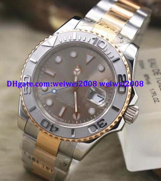 christmas gift luxury watch box two-tone gray dial 16622 40mm a watch mens watch, Slivery;brown
christmas gift luxury watch box two-tone gray dial 16622 40mm a watch mens watch, Slivery;brown