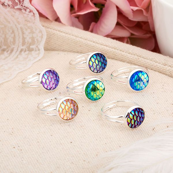 Мода посеребренные Русалка рыба шкала Drusy Druzy регулируемое кольцо для женщин мужч
Мода посеребренные Русалка рыба шкала Drusy Druzy регулируемое кольцо для женщин мужч